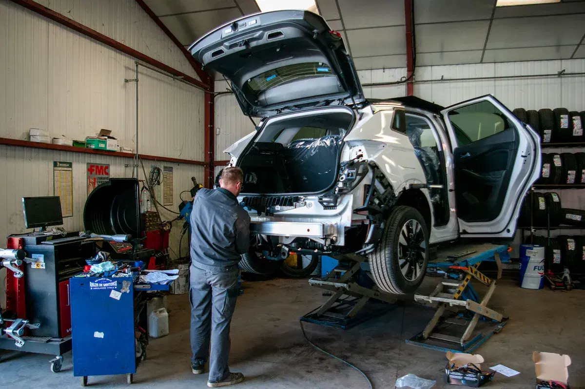 Atelier de réparation automobile